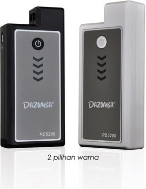 pilihan warna powerbank dazumba