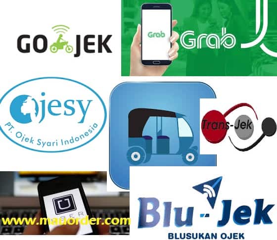 transportasi online 2016, gojek, grabbike, uber, dan lainnya