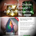 promo gila diskon batu permata asli