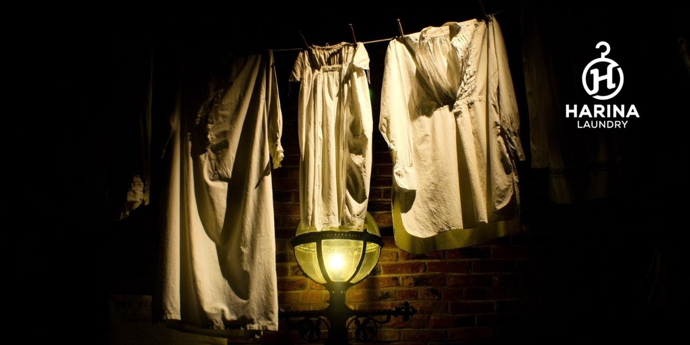 ilustrasi laundry vintage